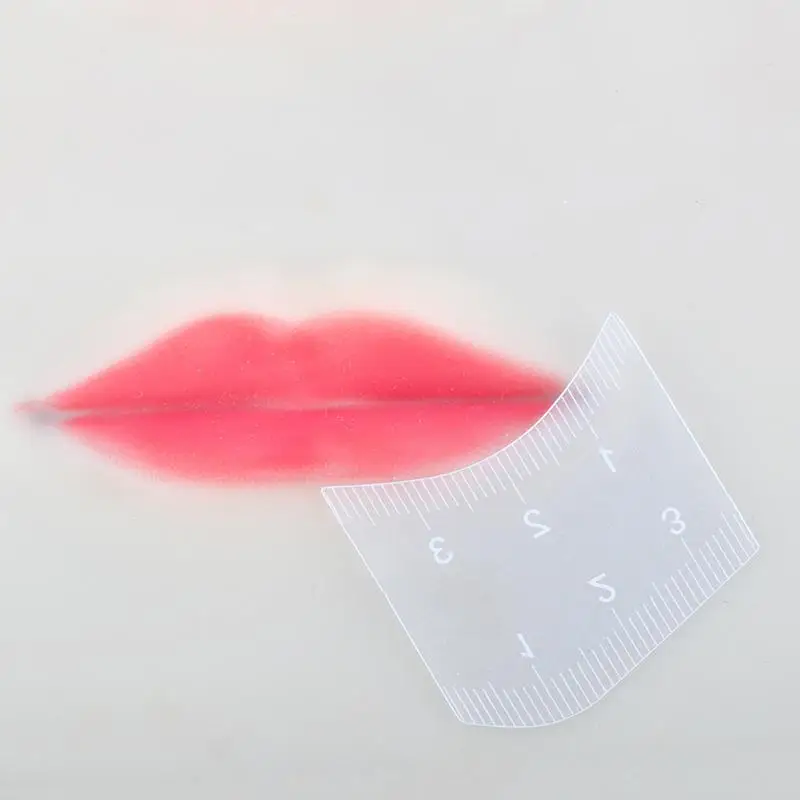 Stencil in Plastica per Rossetto, Strumento per Applicazione Facile del Trucco, Guida di Precisione Professionale per Uso Domestico e Principianti - immagine 5