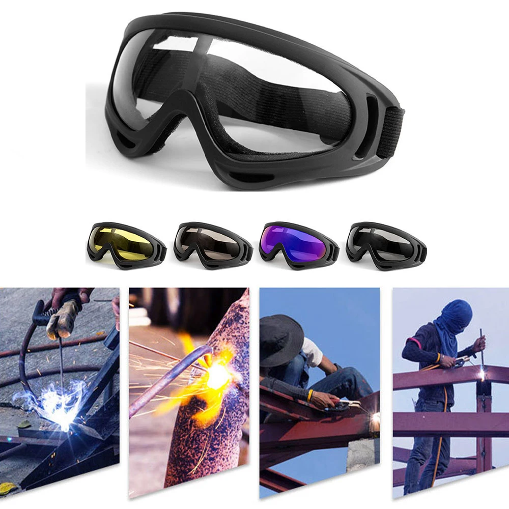 Welding Welder Goggles Gas Argon Arc Welding Protective Tinted Safety Goggles Eyewear Scratch Resistant Eye Protection