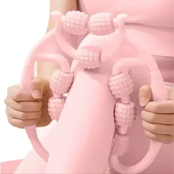 Rounds Massage Roller of Circular Leg Slimming Leg Massager Muscle Stretching Equipment Circular Leg Clamp Fitness Relax Balls