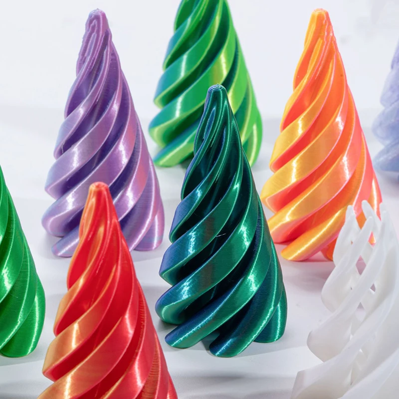 3D Printed Toy 3D Decoration Mini Vortex Printed Spiral Conae Fidget Toy Impossible Pyramid