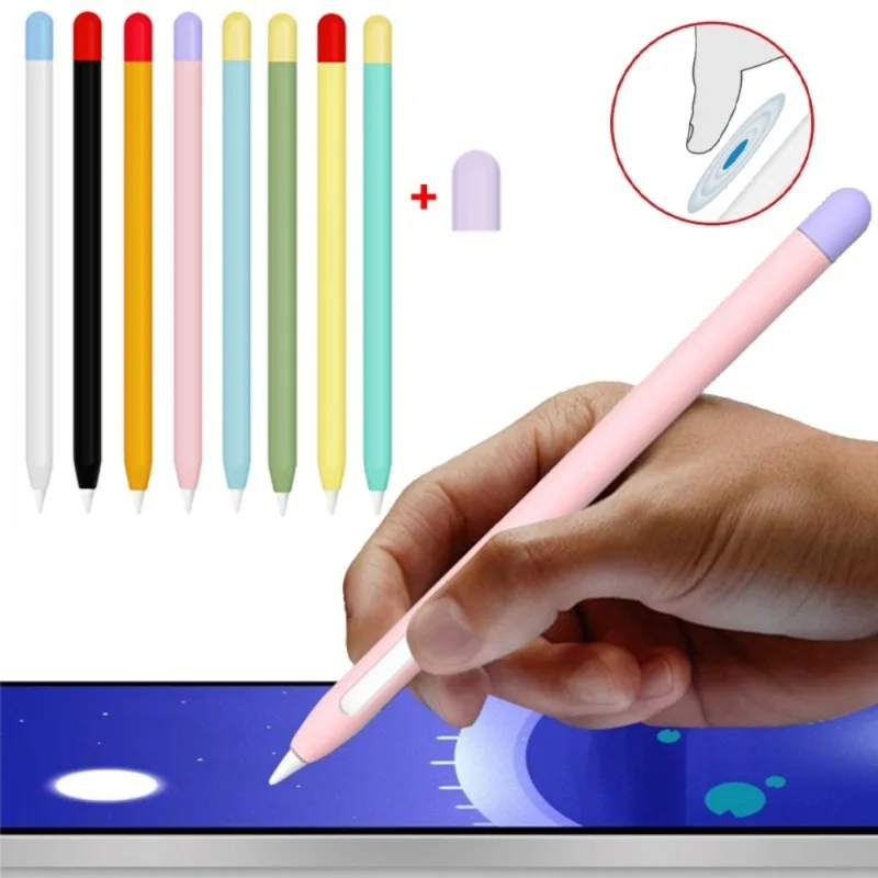 

Силиконовый колпачок для карандаша защитный чехол для Apple Pencil 2 сенсорный чехол для карандаша с защитой от царапин для планшета 2-го поколения