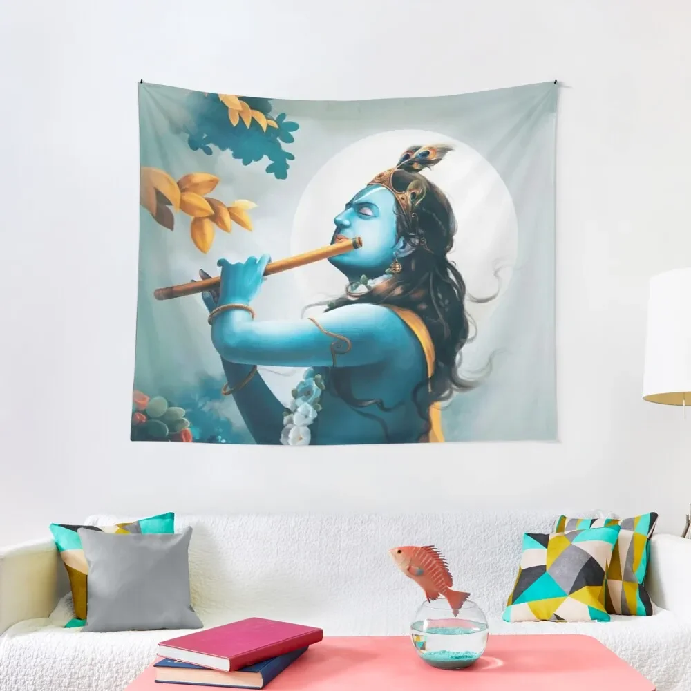 

Krishna Tapestry Room Decorator Home Decorations Aesthetic Tapestry