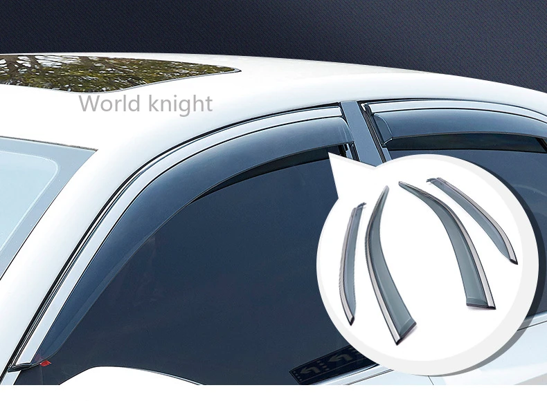 

Car Window Visors Rain shield For Subaru XV 2018-2020 Car Windows Sunvisor Cover Rain Sun Visor Shield Cover Car Accessories