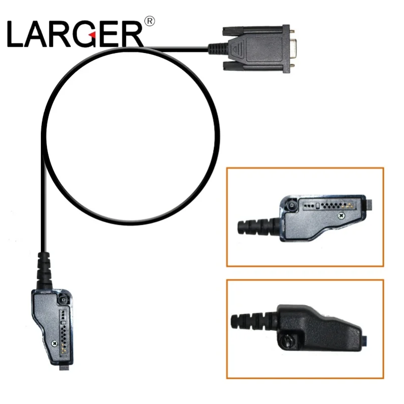 Interphone write frequency cable is suitable for Kenwood TK385/3180/290USB/9-pin serial port write frequency programming cable