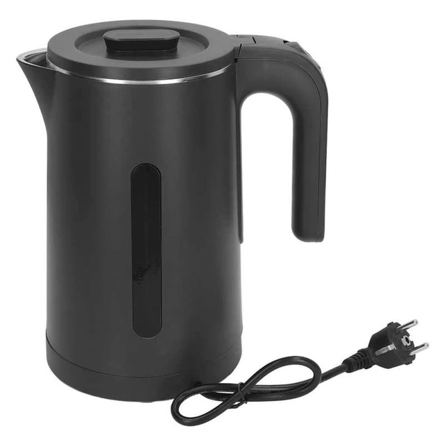 Get 2L 110V Double Layer Anti-Scald Household Large Capacity Electric Kettle  Black Delivered