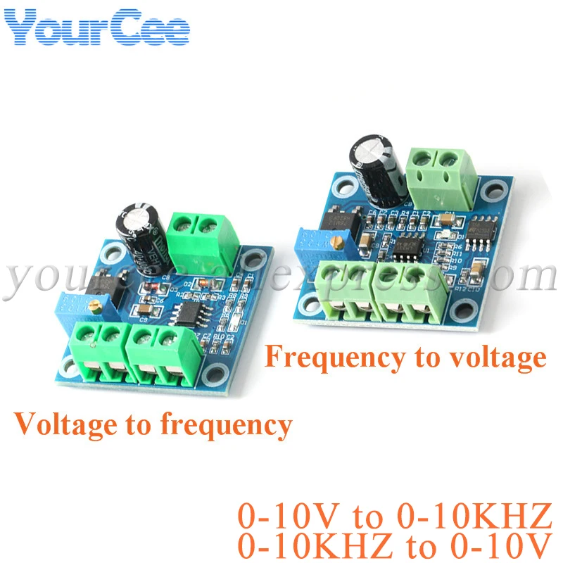 Pwm Frequency To Voltage Converter Module 010khz 010v 0 