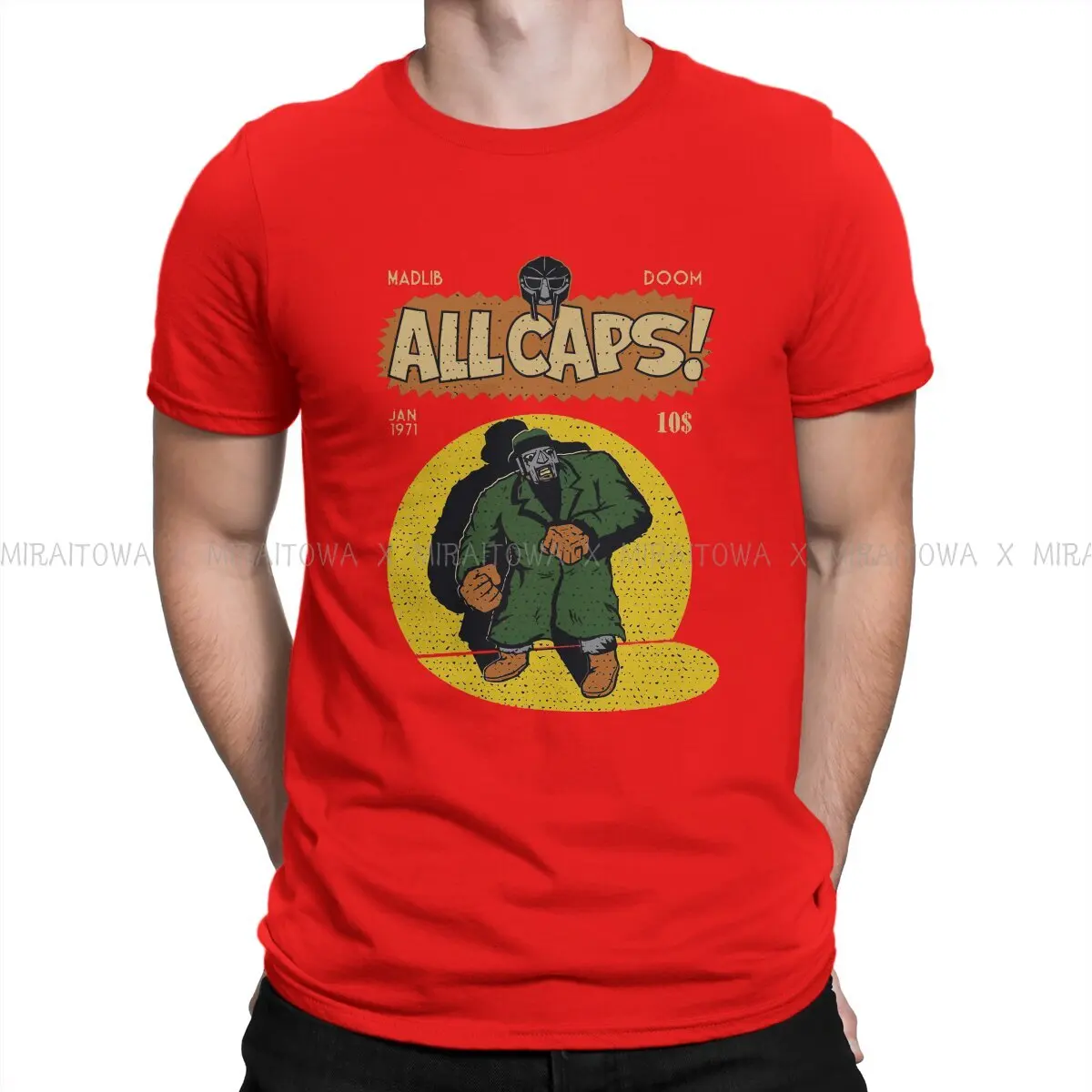 All Caps Madlib Style TShirt Mf Doom American Underground