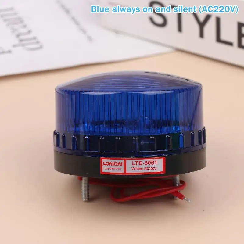 Strobe Signal Warning LED Flashing Light – Security Alarm Beacon, Multi-Voltage