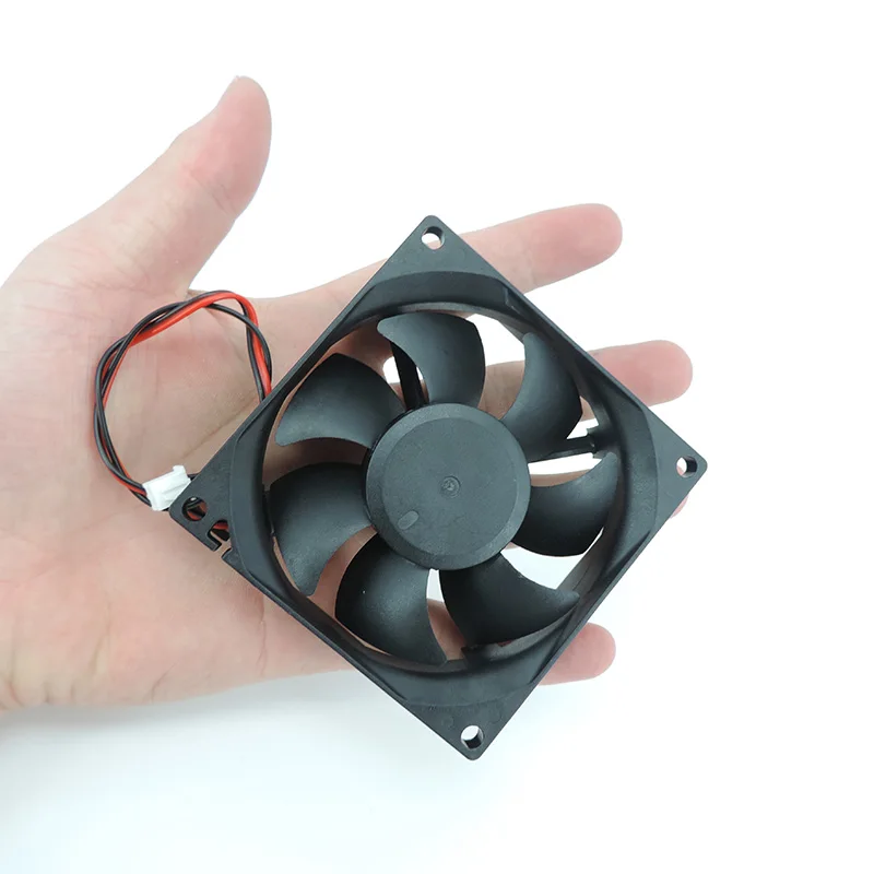 Cooling Fan Gaming Cooling Fan 8cm 8010 8015 8025 DC 5V 12v 24V xh 2.54 2pin Brushless Cooling Fan 80mmx25mm Heatsink Radiator 80*80*15 For PC Case GPU