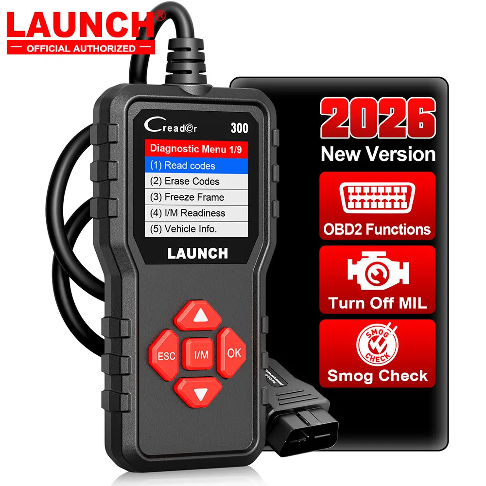 LANCEMENT X431 CR300 OBD2 SCANNER CAN lecteur de Code automatique outils de Diagnostic I/M testeur de batterie de moteur mise à jour gratuite à vie