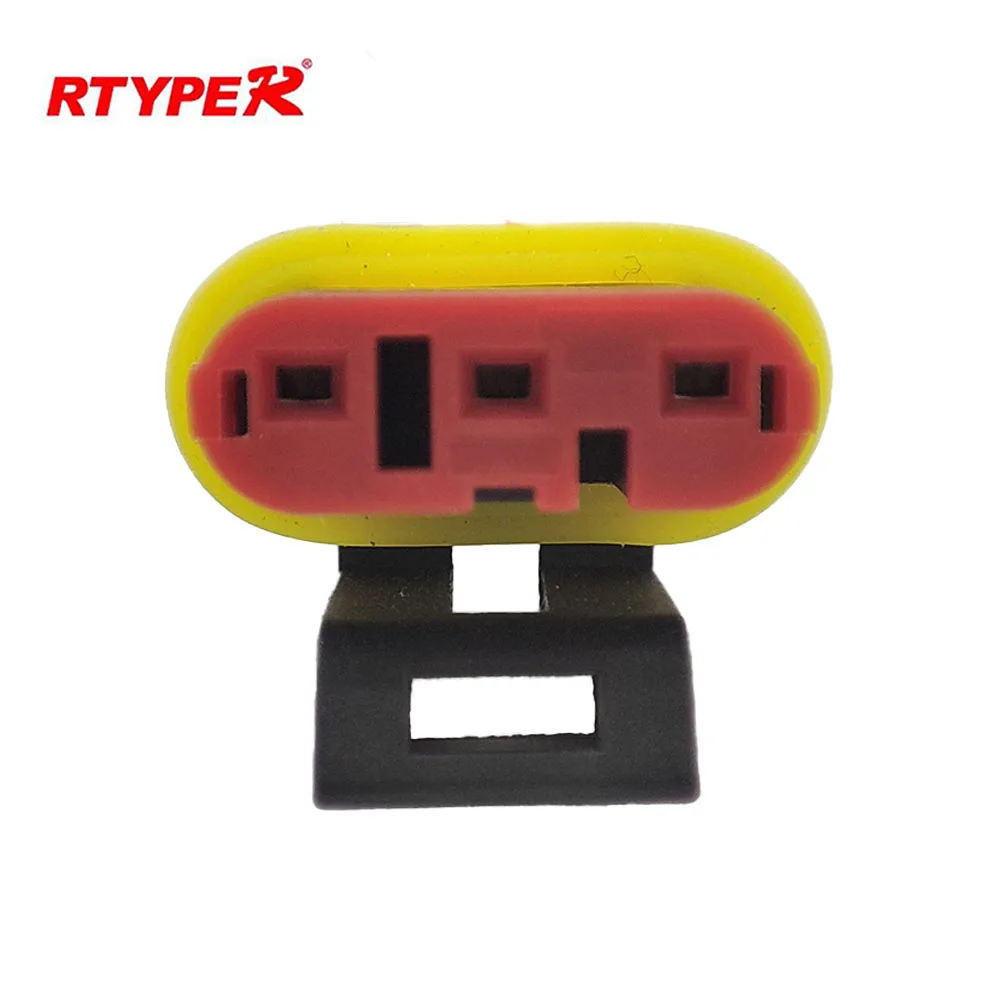 Waterproof Automotive Connector with Terminals - 3 Pin Sealed Plug (1/5/10 PCS)