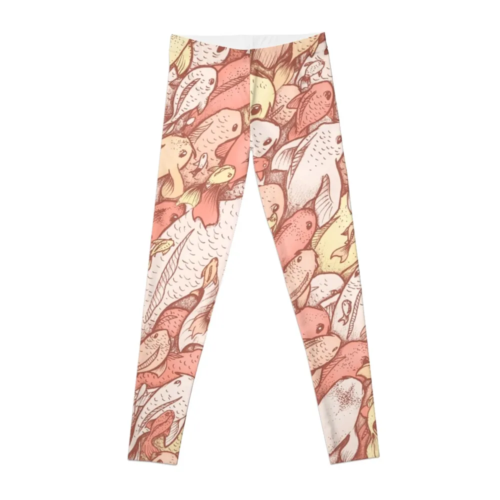 

Fishes Leggings gym top Female legging pants Womens Leggings