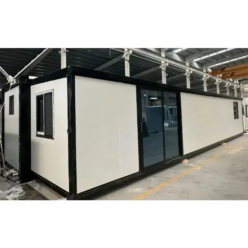 Prefab บ้านขยายได้ Ready Made พับได้ Tiny Home มือถือแบบพกพา Pop Up จัดส่งคอนเทนเนอร์ House 3 ห้องนอน 1