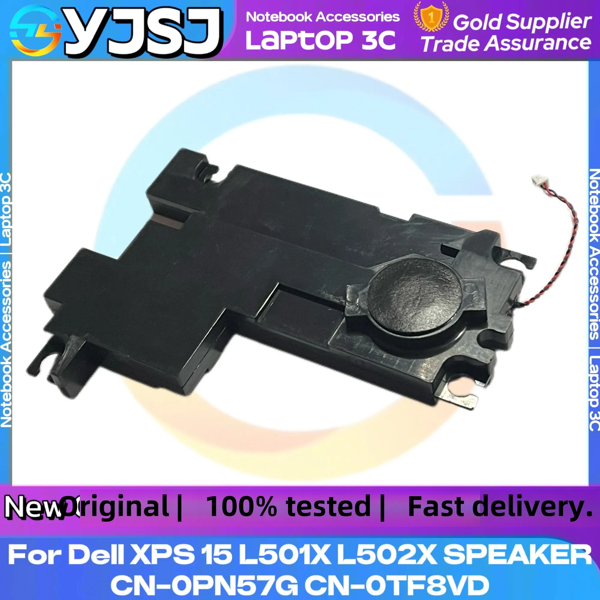 Laptop Speakers for Dell XPS 15 L501X L502X Subwoofer Left and Right Speaker Assembly 0PN57G 0TF8VD Tested