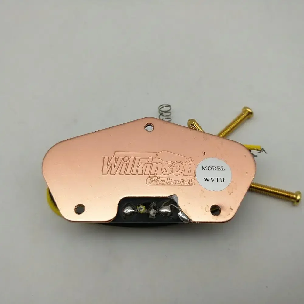 Yue Yun Music Store-New Wilkinson WVT Alnico5 픽업 텔레 스타일 넥 및 브리지 Eleciric 기타 픽업 Silver-Hot 