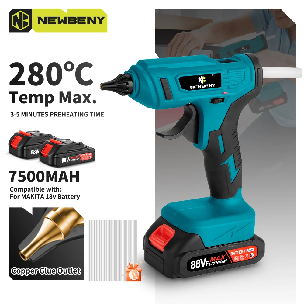 Pistolet na klej na gorąco z EU za $22.74 / ~86zł