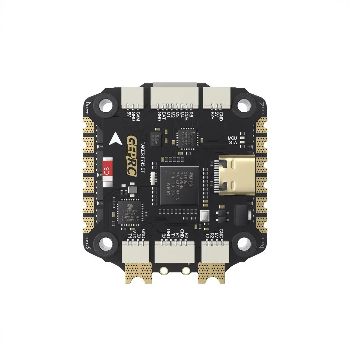 GEPRC TAKER F745 BT 60A Stack Drone FPV – Double Gyro, 512Mo Blackbox