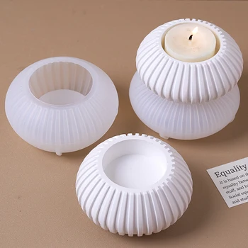 Sphere Stripe Silicone Mold 3