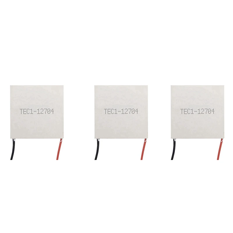 

Термоэлектрический охладитель Пельтье 3x TEC1-12704, 30 мм x 30 мм, TEC1 12704, модуль элементов 12 В 4 а, охлаждающий элемент Пельтье