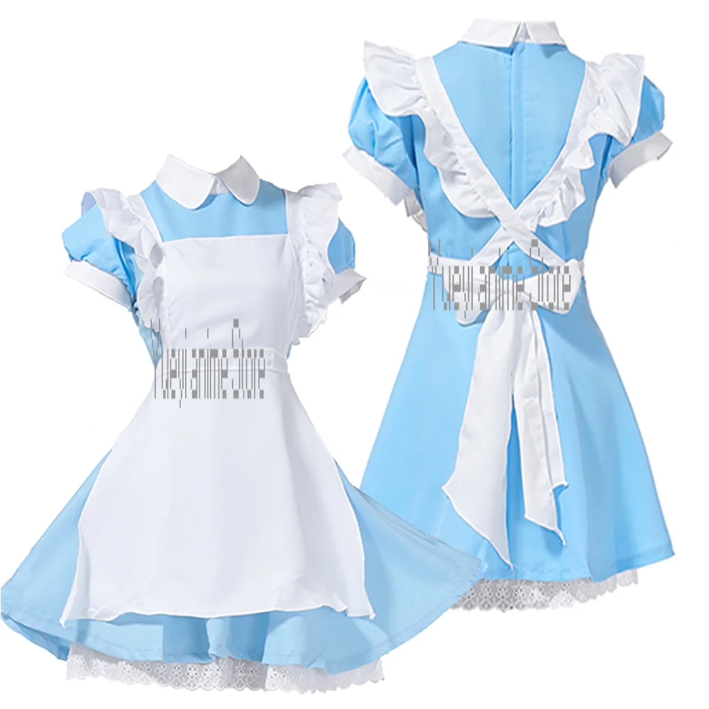 

Women's Maid Costume Lolita Dress Cosplay Costumes Restaurant Cute Work Maid Outfit for Women