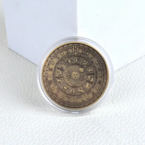 Bitcoin Coin Collectible Art Collection Million Ruble Tarot Cards Dogs Commemorative Coins Metal Great Gift Home Decor