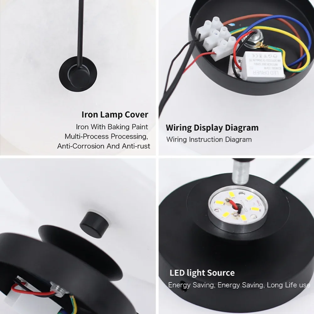LED 대리석 벽 램프, 복도, 갤러리, 와인 캐비닛, 캐비닛, 디스플레이 캐비닛, 거실에 적합, 1 개
