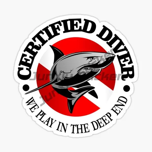 Car Window Sticker Bomb Flying Tiger Shark Stickers Vinyl Motorcycle Decal Creative Graffiti Scuba Dive Grenada Attacking Shark Sticker