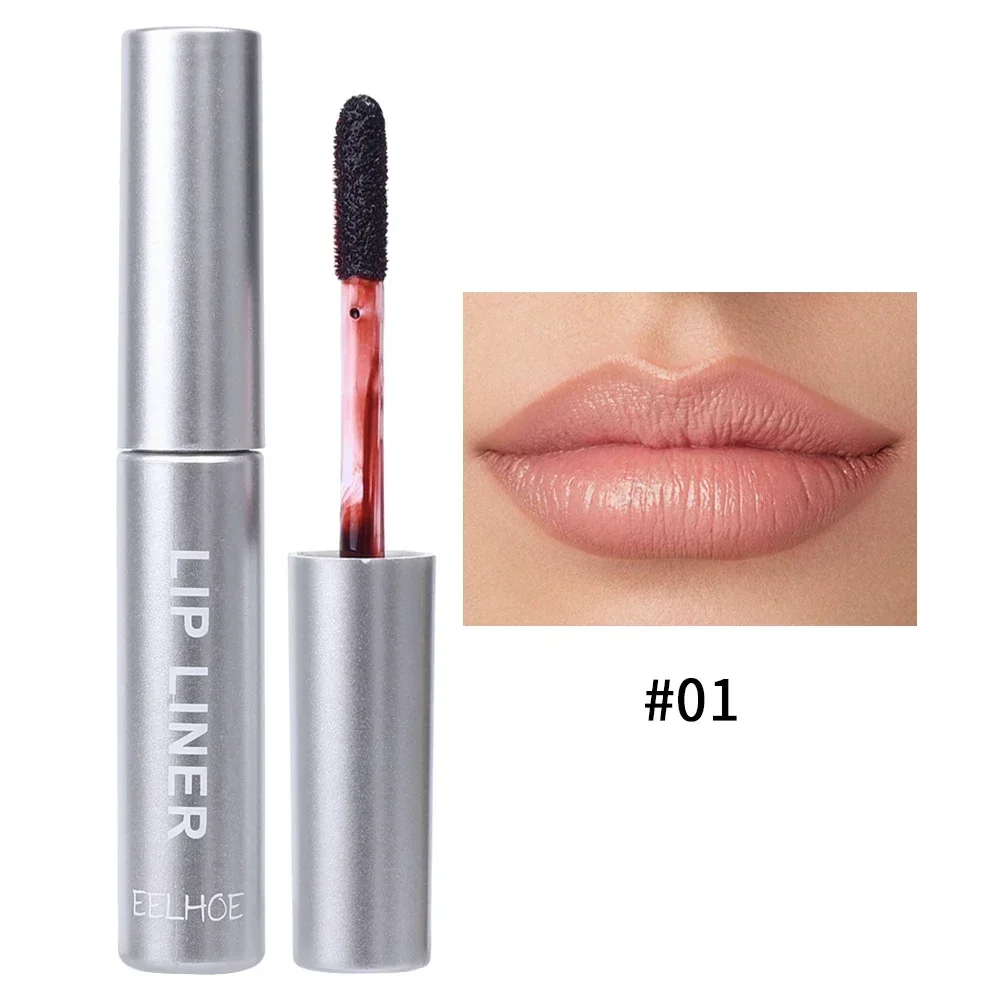 thumbnail image 1 of Peel-Off Tattoo Lipstick Waterproof Highly Pigmented Matte Lip Tint Red Brown Contour Lip Stain Cosmetic Rapid Film-formin Hot, 1 of 5