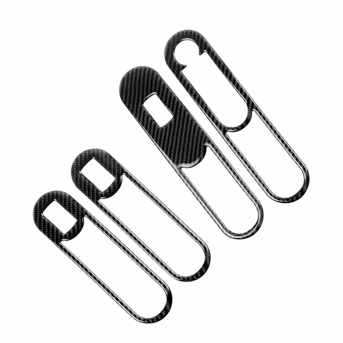 4 Pz Alzacristalli Interruttore Trim Car Door Switch Panel Trim Per Bmw Mini Cooper Countryman F60 2017 2018 2019 2020