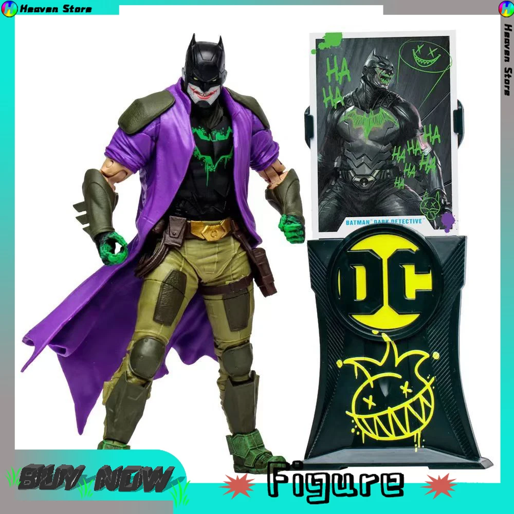 

[original] Macfarlane Dark Detective Batman Clown Gold Mark Dc 7 Inch Can Do Home Decoration Personal Collection Birthday Gift