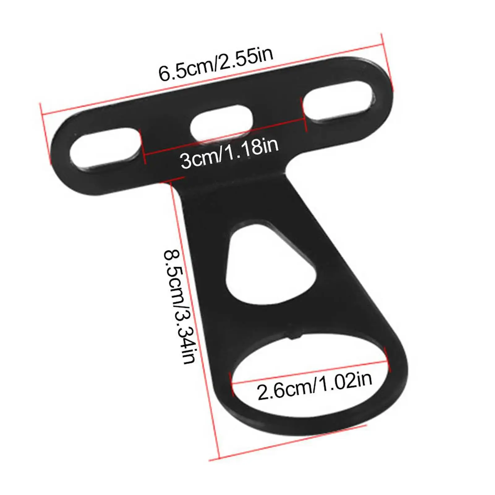 Bicycle Basket Support Bracket Front Rear Lamp Support Accessory Anti-Fall Bike Basket Mounting Hardware ﻿