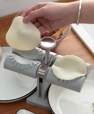 Molde de doble cabezal para hacer dumplings, herramienta especial para el  hogar - AliExpress