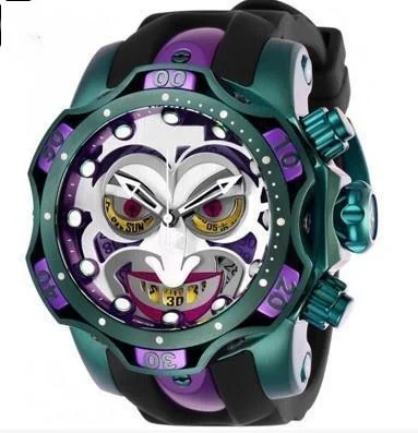 

Fashion 2023 Quartz Magic Clown Joker Series Watch For Women Men's Waterproof Automatic Mechanical Quartz Watches Quality Luxury