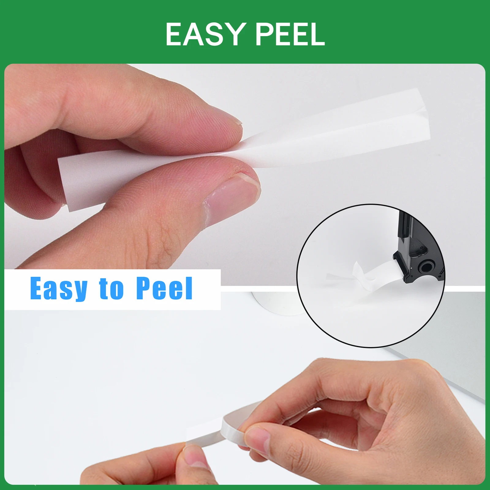 Label Tape 1Pcs TZ Compatible for Brother Label Cartridge 9mm/12mm/18mm 211 221 231 251 For P-Touch Series Label Maker