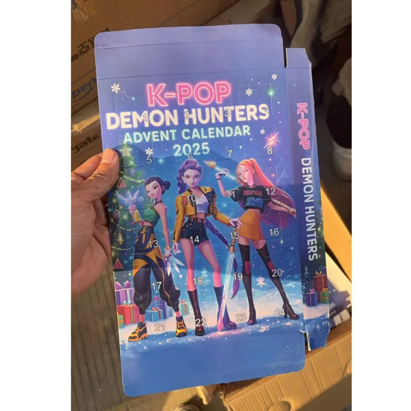 Calendrier De L'Avent Kpop Demon Hunters Huntrix 2025, Calendrier De L'Avent Chasseurs De Démons