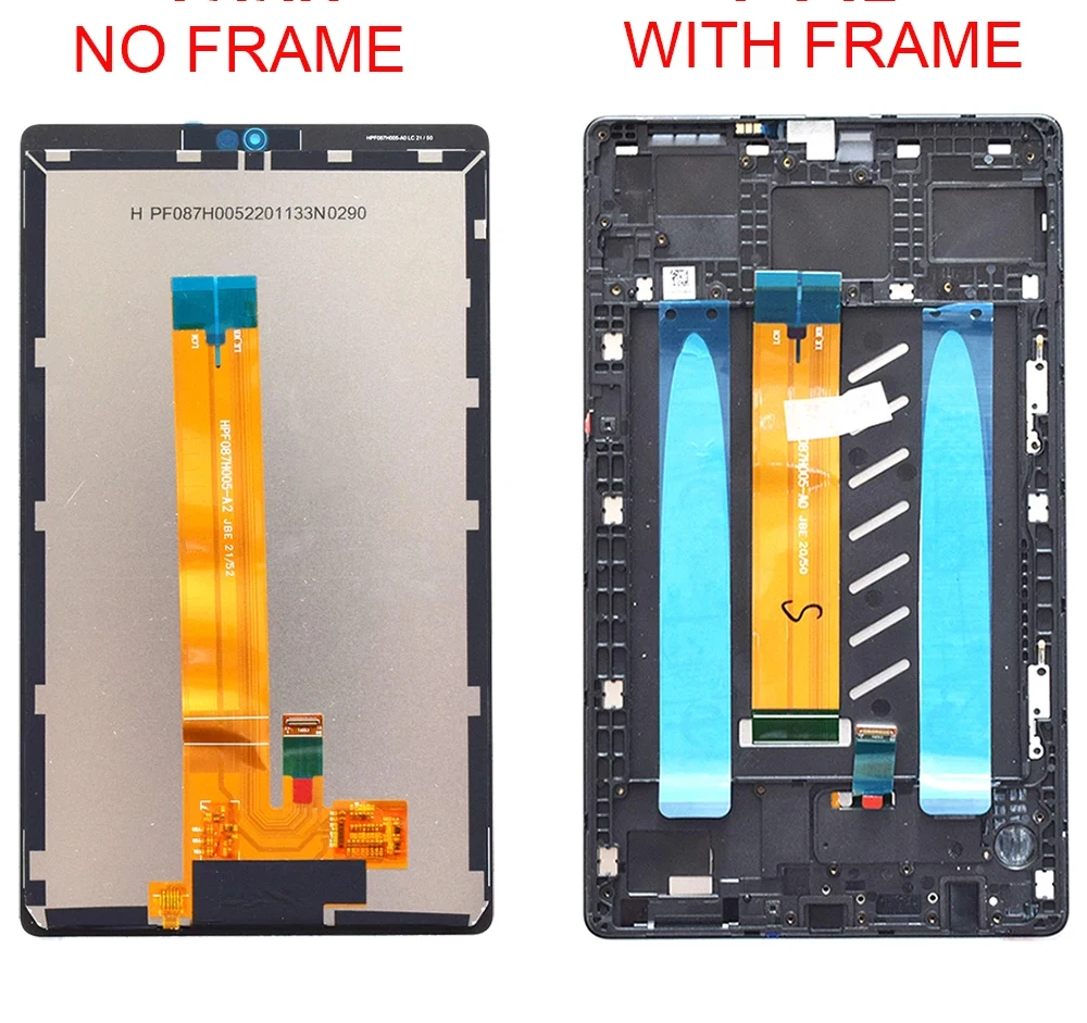 Painel De Vidro, Samsung Tab A7 Lite,