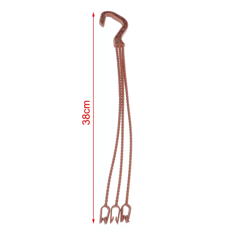 36cm Decorative Garden Basket Hanging Chain with Plant Hanger Hook