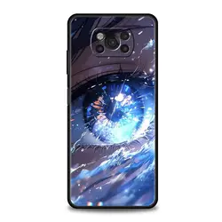Cartoon Cute Eyes Art Soft Phone Case Cover - Poco F4 (A5)