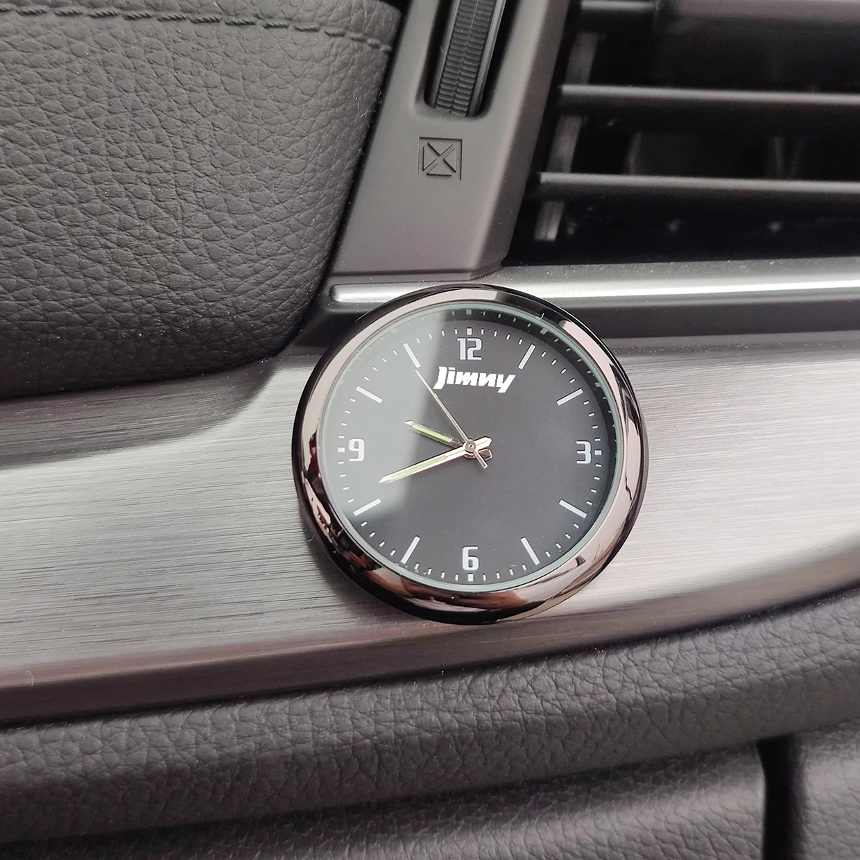 Reloj electrรณnico de cuarzo para interior de coche, accesorio de decoraciรณn modificado para Suzuki JIMNY JA11, JB31, JB33, JB43, JB23, JB64, JB74