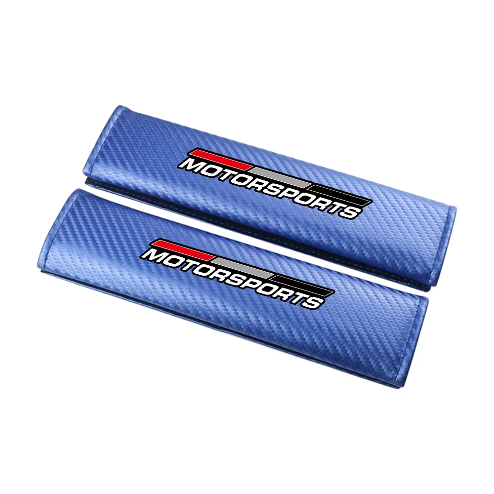 MOTORSPORTS Carbon Faser Auto Sicherheitsgurt Schulter Abdeckung Schützen Sicherheitsgurt Pads Für Audi RS Sline A3 A4 A5 A6 A7 Q3 Q5 Q7 S3 TT – Detail 10