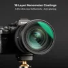 K&F Concept C-Series White Mist Diffusion Filter 49-82mm Landscape Portrait Photography Portrait Photography Camera Lens Filter 2