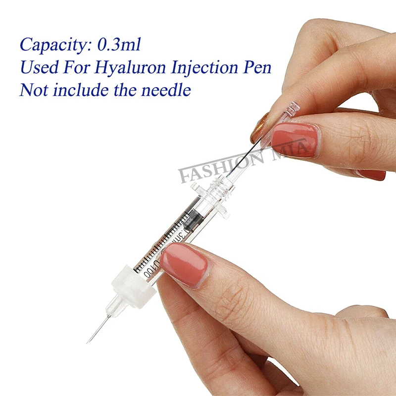 Ampoule syringe for 0.3ml Hyaluron Pen lip Injection Hyaluronan Acid syringe For Lip Dermal Filler Remove wrinkles filler