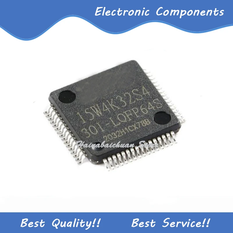 

10 Pcs/Lot STC15W4K32S4-30I-LQFP64 LQFP64 New and Original In Stock