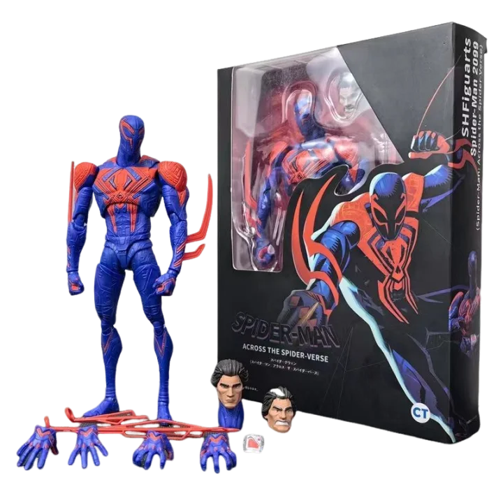 MARVEL SPIDER-MAN 2099 PVCフィギュア Spider-Man 2099 Across the Spider-Verse Miguel O'Hara PVC Figure