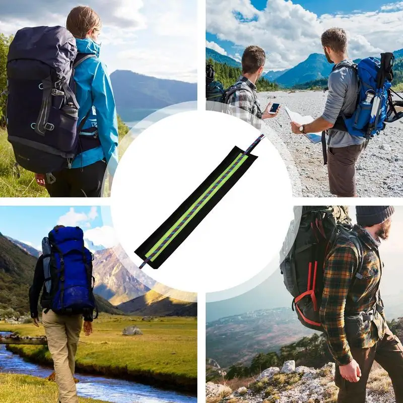 Rope Protector Climbing Anti-Wear Rope Sleeve Protector Rappelling Abseiling Equipment For Survival Backpacking Outdoor Caving