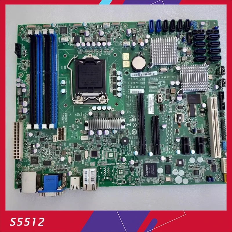 

Original Server Motherboard For TYAN S5512 LGA1155 DDR3 C204 S5512GM2NR Fully Tested Good Quality