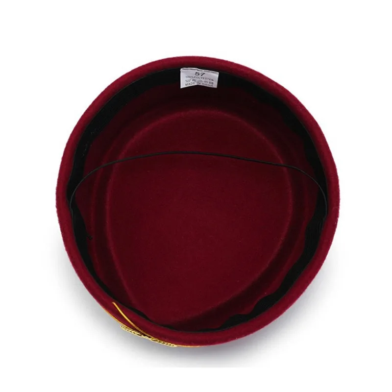 Air Hostesses Hat Stewardess Hat Beret Hat Women Formal Uniform Caps Accessory Party Hats Costume Accessories 5