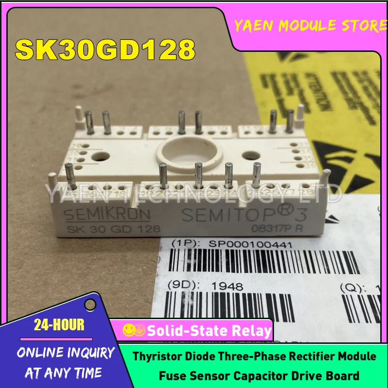 

SK30GD128 SK20GD123 SK20GD126 SK30GD126 SK20GD128 SK45GD063 SK25GD063 NEW ORIGINAL IGBT POWER MODULE IN STOCK