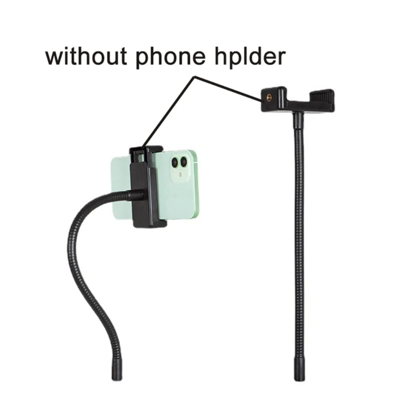 Camera Extension Rod 1/4" Threaded Extension Rod Flexible Metal Gooseneck Arm Camera Extension Hose Expand Photography Possibilities
