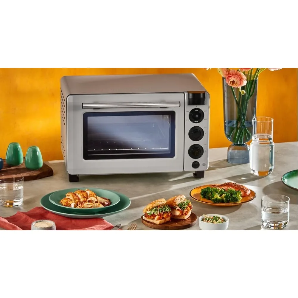 Smart Oven, 5-in-1 Air Fryer Oven Combo - Air Fry, Toast, Bake, Broil, and Reheat - Smartphone Controlled Countertop Convection 2